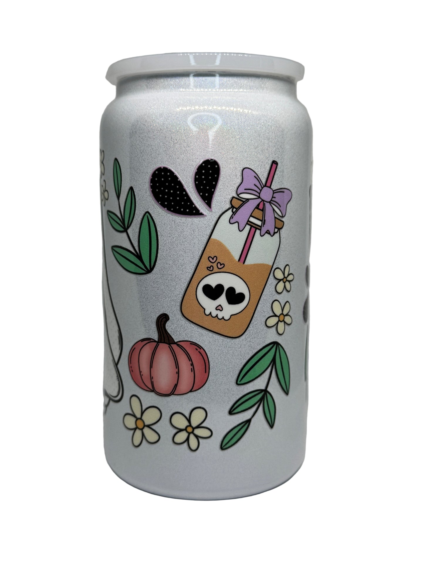 Cold Like My Soul 16 oz Stainless Steel Holographic Tumbler